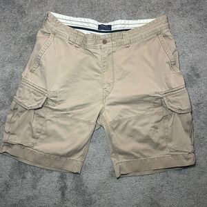 Polo Ralph Lauren Cargo Shorts Mens 38T (Fit 38x10) Khaki Tan Chino